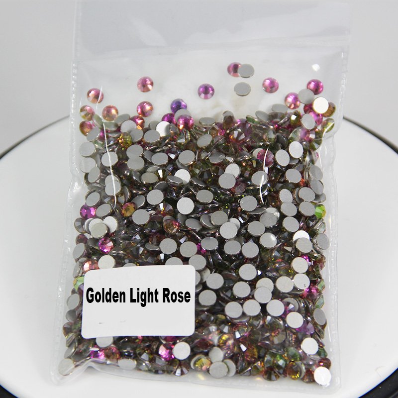 Hot Sale All Size Glass Rhinestones For Nails Art Non Hotfix Glass Rhinestones