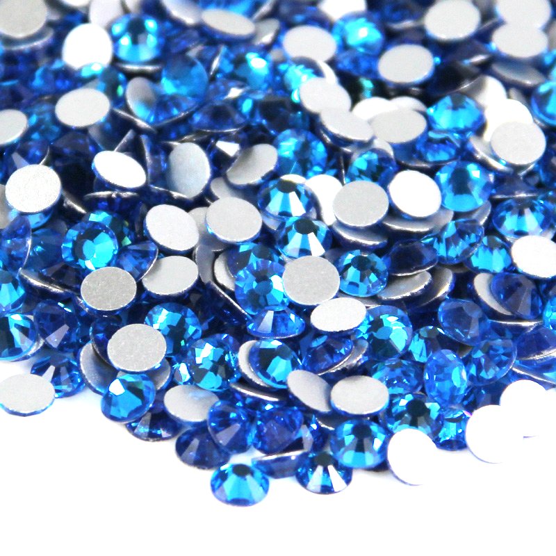 Hot Sale All Size Glass Rhinestones For Nails Art Non Hotfix Glass Rhinestones