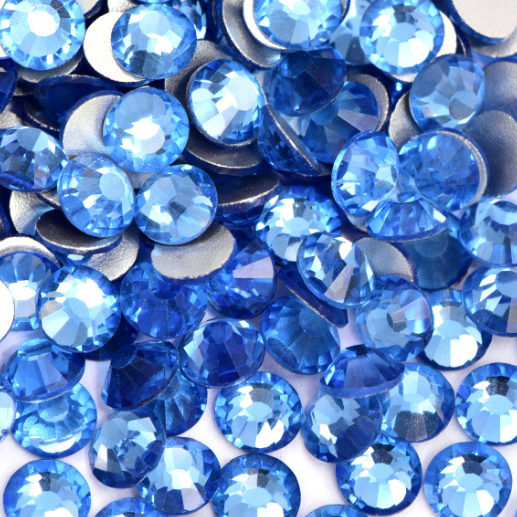 Hot Sale All Size Glass Rhinestones For Nails Art Non Hotfix Glass Rhinestones
