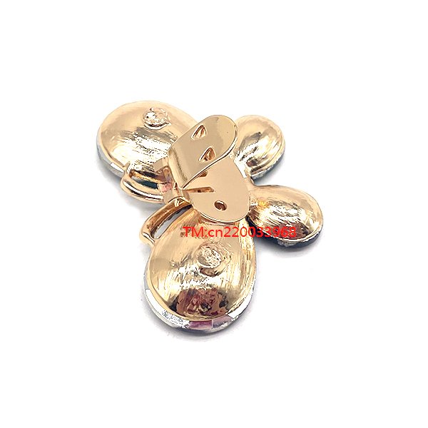 wholesale classic crystal custom DIY elegant butterfly rhinestone shoe clips for wedding shoes buckles charm women