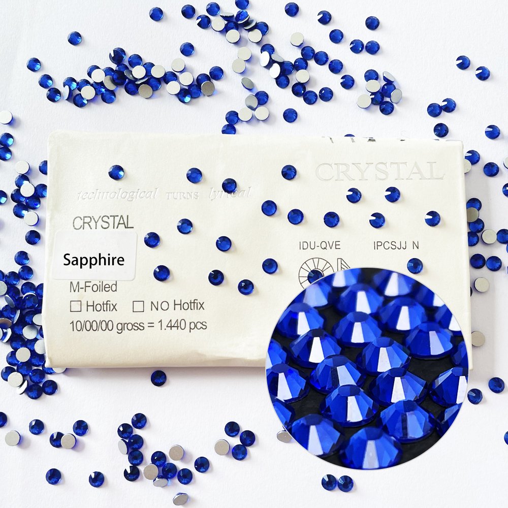 Yantuo Supplier Non Hot Fix ss3-ss20 high quality Nail Art Rhinestones Glass Strass wholesale glass Rhinestones Loose