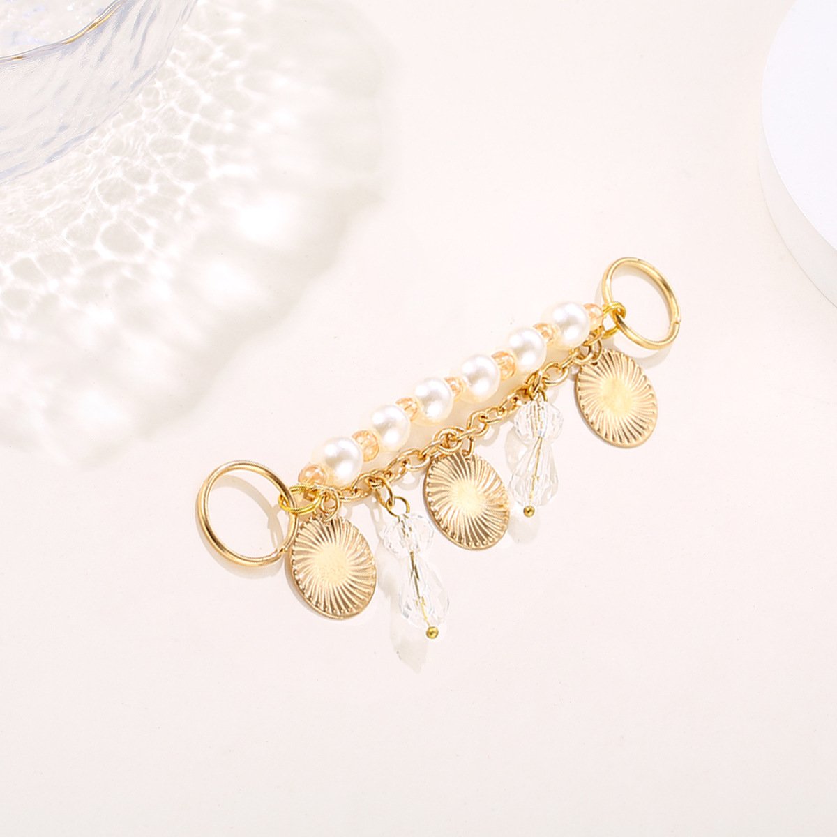 JFS019 Decorative Diamond Chain Swimwear Connector Buckle Accessories Hot Sale Swimsuit Shining Crystal Rhinestone Bra Buckle