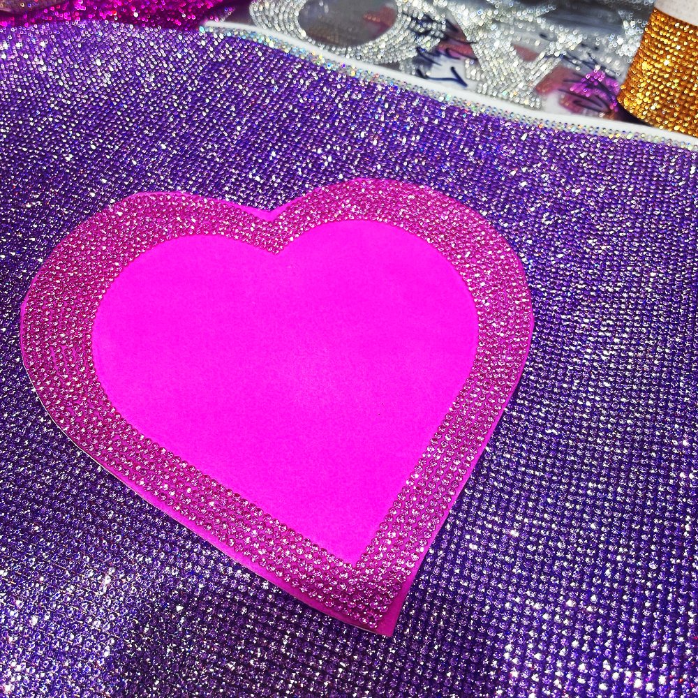 Sheets Crnewal Sticker SS6 2mm Eco-friendly Packing Bag Round Shape Self Adhesive Rhinewomen Menl Glass High Quapcty 24*20cm