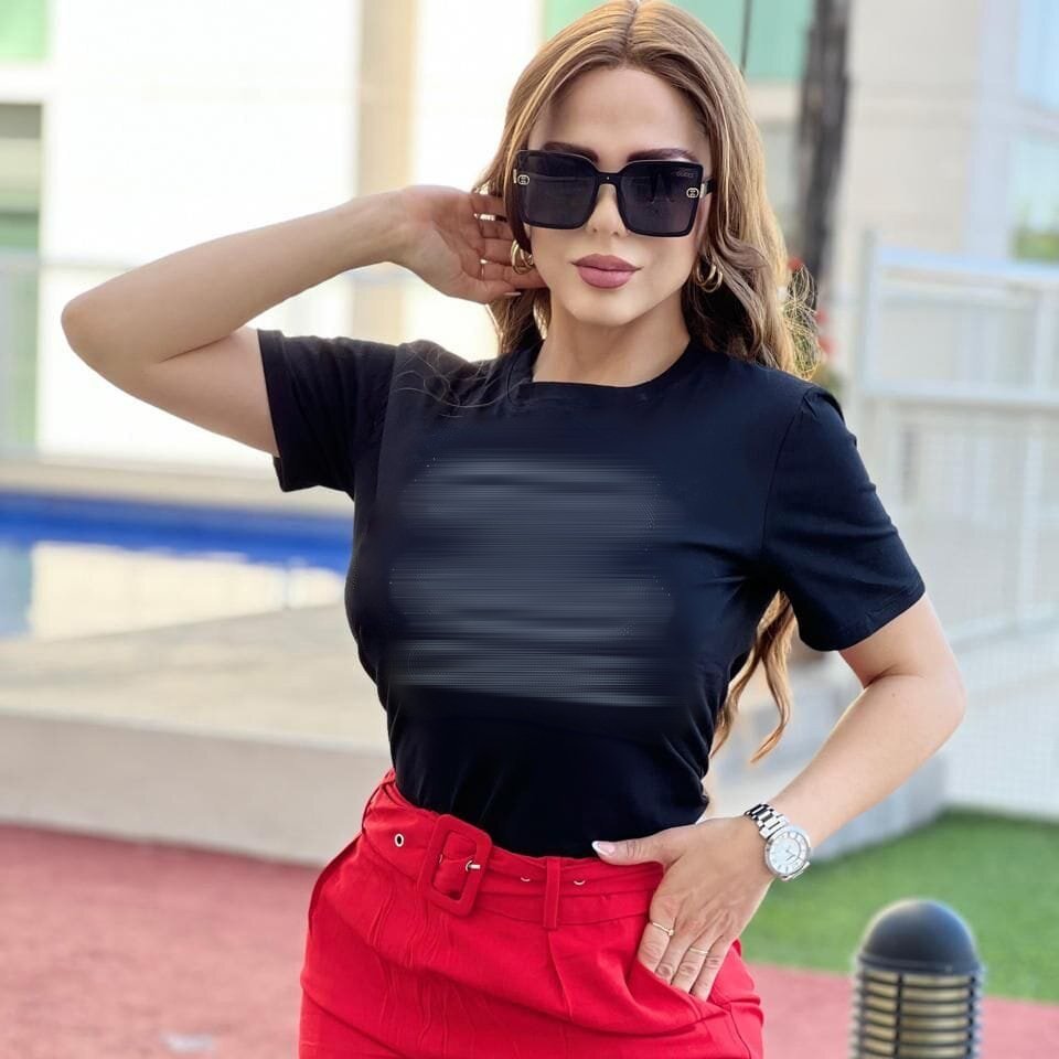Wholesale designer clothing short sleeve white shirt fashion black 100% cotton rhinestone brand shirt women