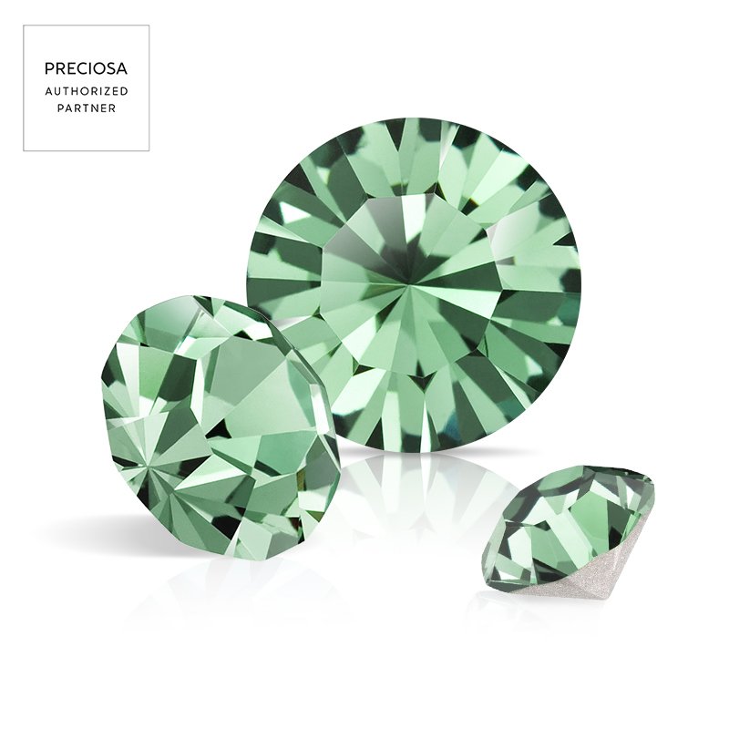 PRECIOSA MAXIMA MC Chaton crystal pointback rhinestone for fashion jewelry