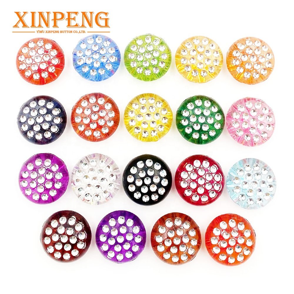 Yiwu Button Arylic Design Crystal Transparent Glass Acrylic Upholstery Sofa Buttons For Sofa Furniture