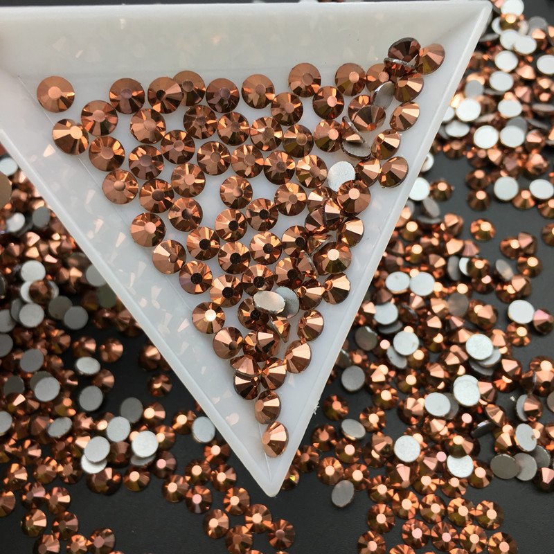 Yantuo High Quality Rose Golden Non Hotfix Rhinestones For Tumbler gifts