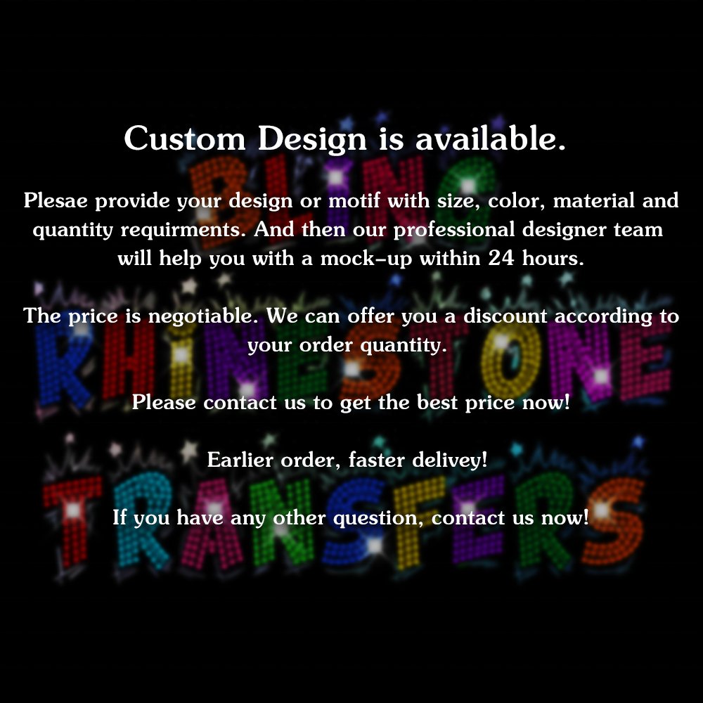 Custom Bling Hot Fix Rhinestone Strip Design Transfer Iron on Women Shoes