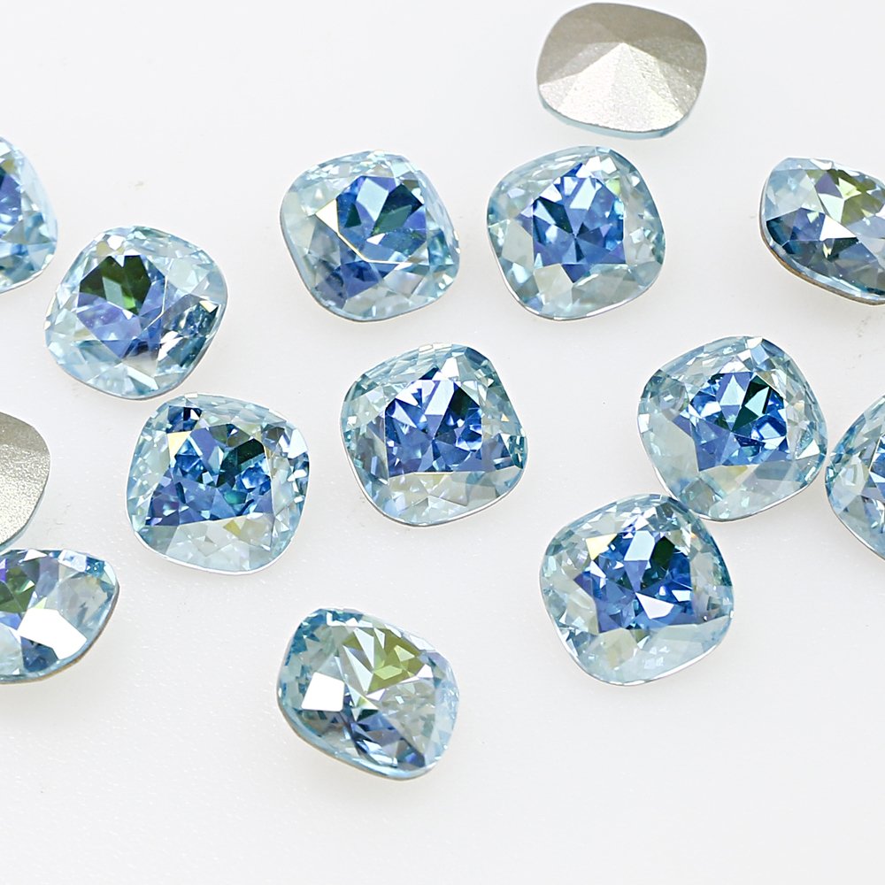 Wholesale Square glass rhinestones K9 crystal fancy stone Dongzhou lead-free crystal beads for jewelry diy accessories