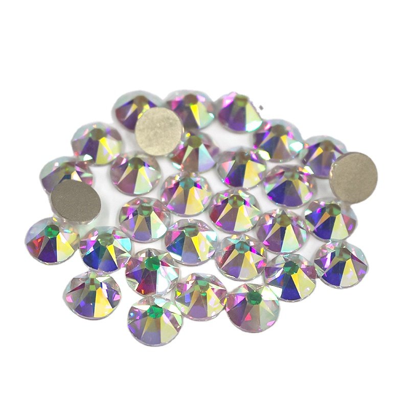 8+8 big size ss50 ss40 ss34 2088 flat back crystal rhinestone Non hotfix glue on crystal ab strass for nail