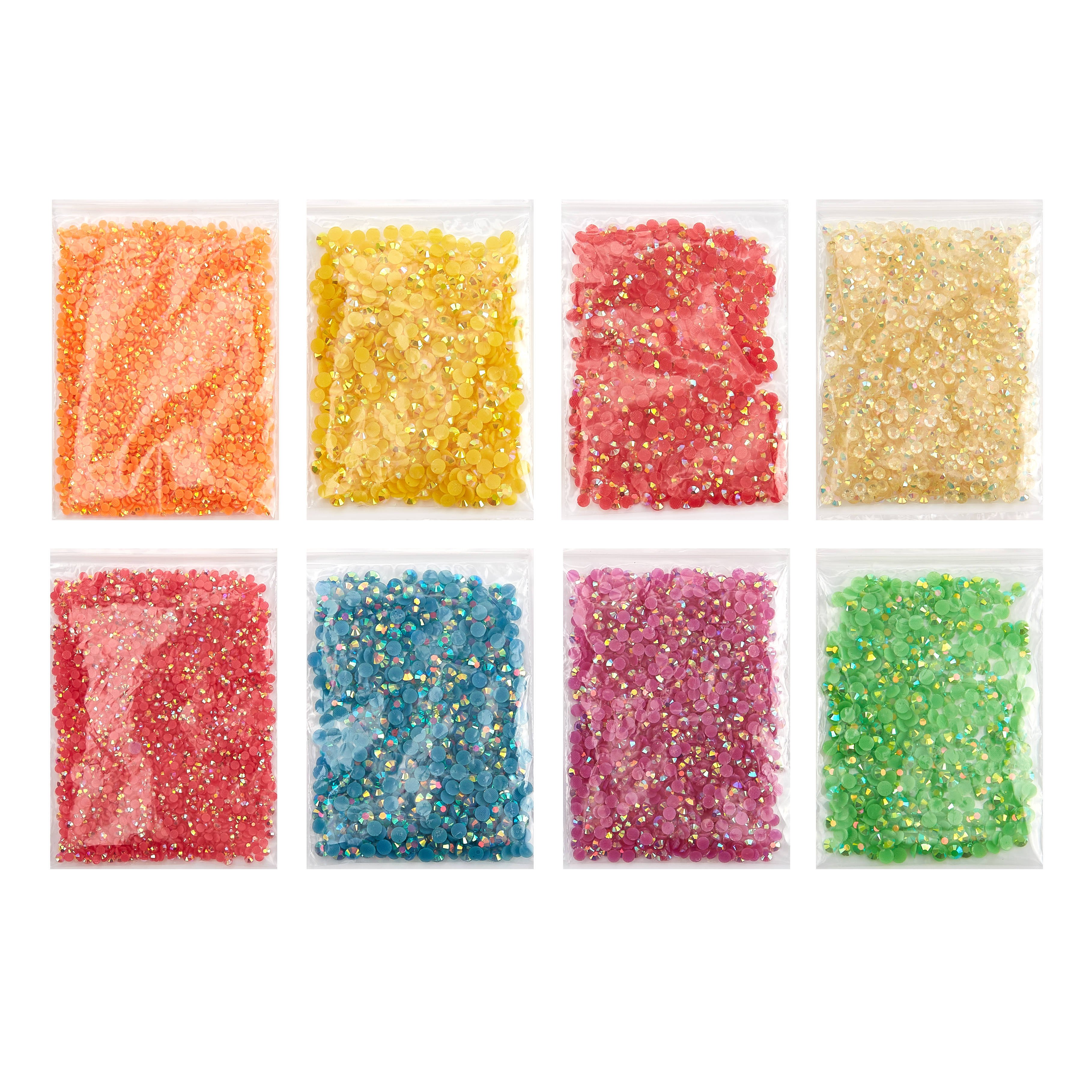 New products bulk Resin Rhinestones Flatback For T Shirt Shoes Nails
