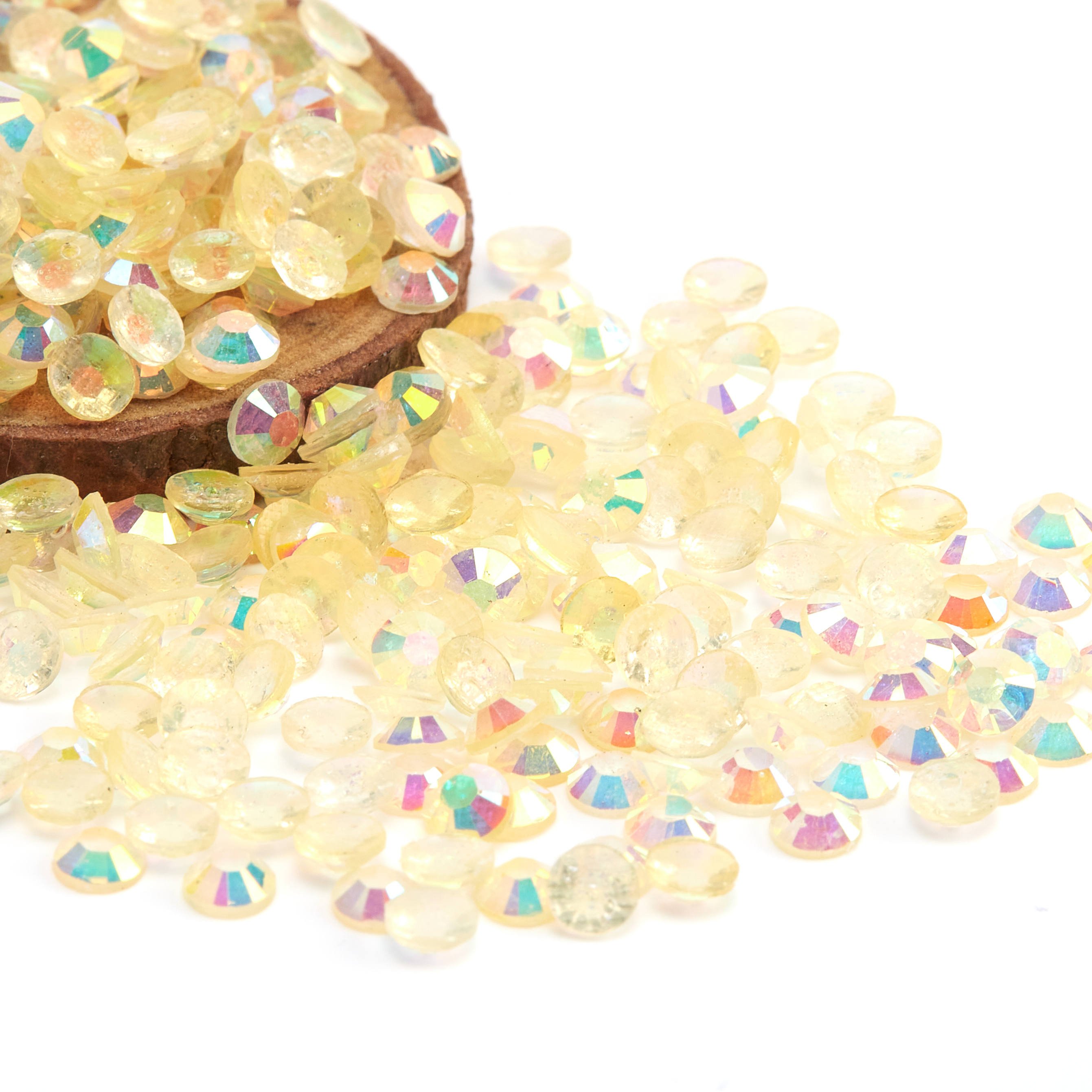 New products bulk Resin Rhinestones Flatback For T Shirt Shoes Nails