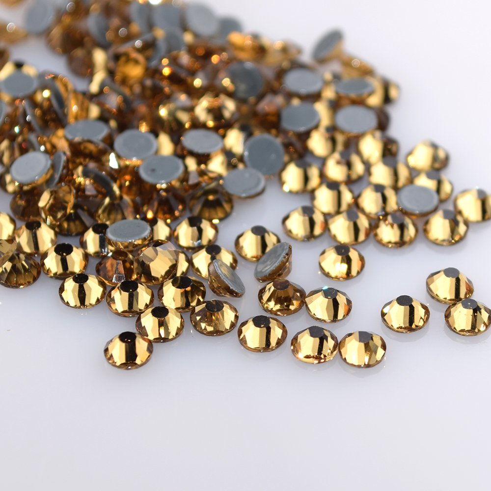 Yantuo High Quality SS4 6 8 10 12 16 20 30 Hotfix Crystal Stones Applique Flatback Strass Hot Fix Glass Rhinestone For Clothe