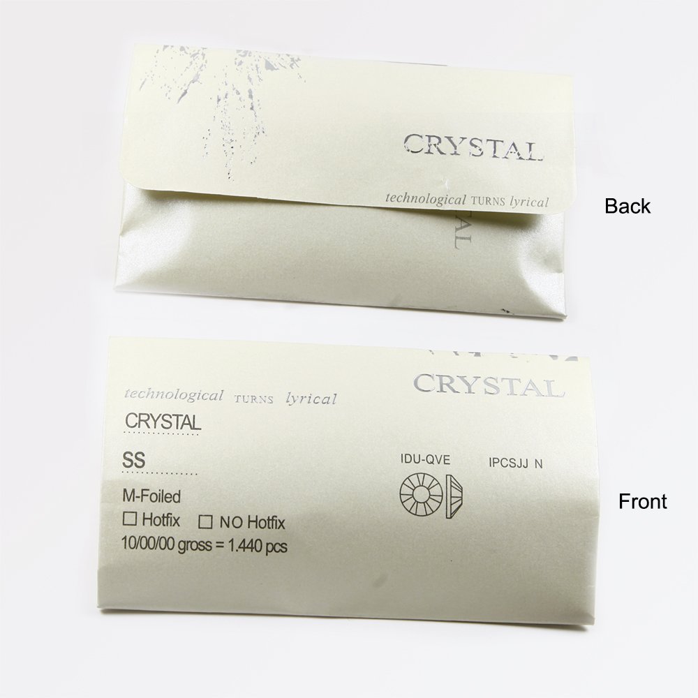 Yantuo High Quality SS4 6 8 10 12 16 20 30 Hotfix Crystal Stones Applique Flatback Strass Hot Fix Glass Rhinestone For Clothe