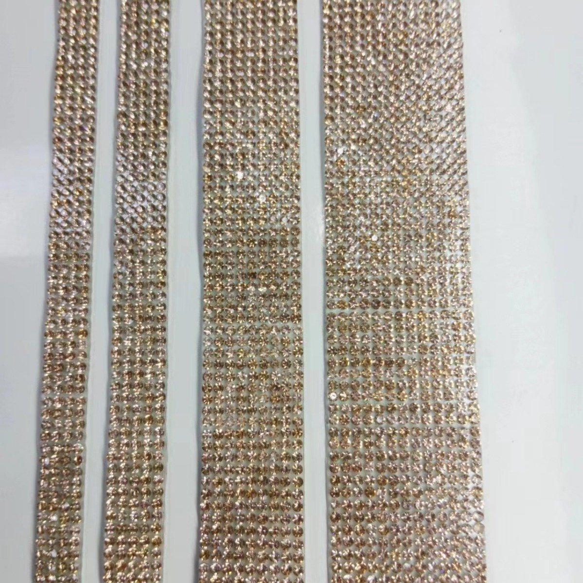 Wholesale Versatile Nail Art Clothing Wrap Decorations Self-adhesive Bling Crystal Glass Sheets Rhinestone Tape Flatback Shoes