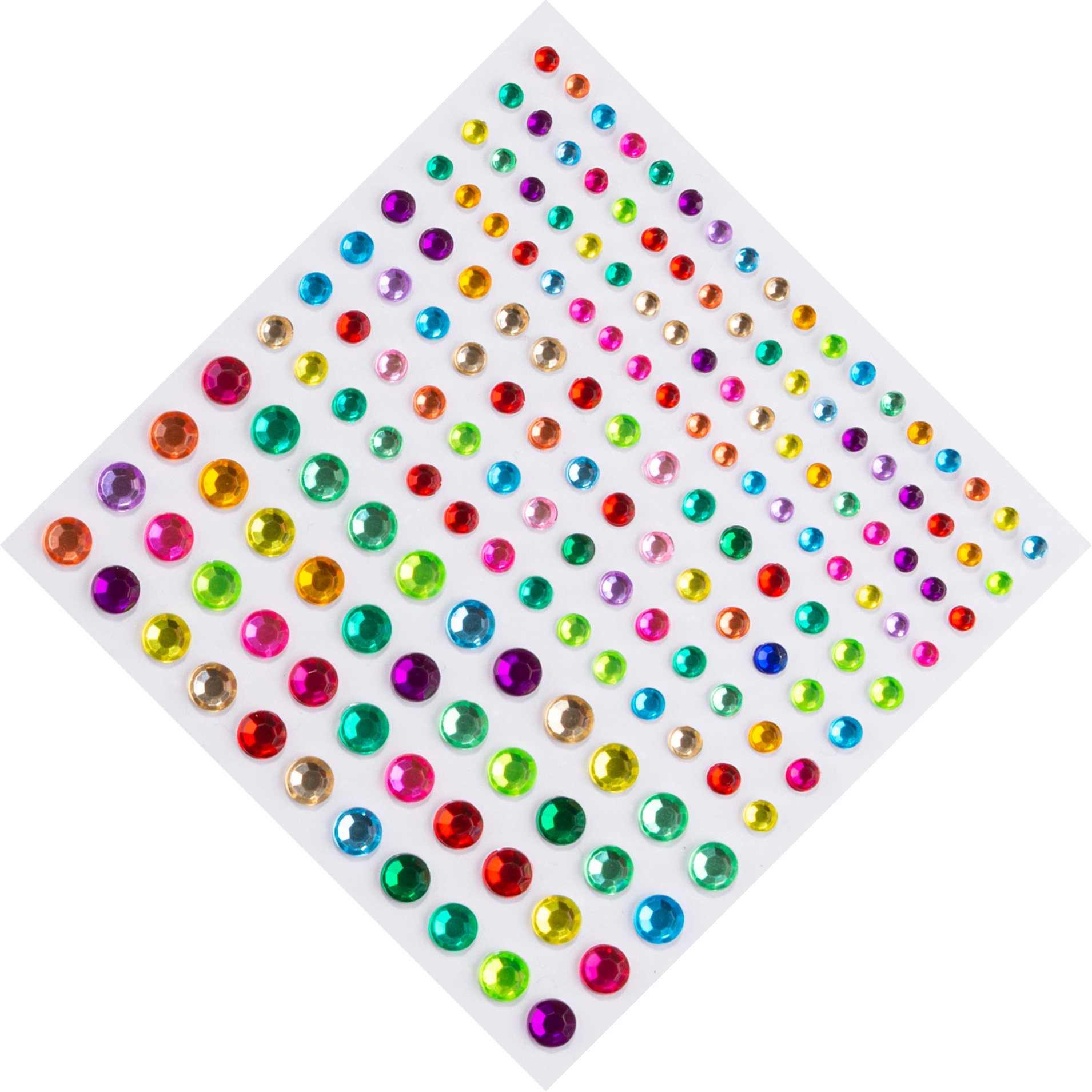 Gems Stickers, Self Adhesive Gems for Bling Rhinestones for Crafts, Jewels Pearl Acrylic Rhinestones Stickers