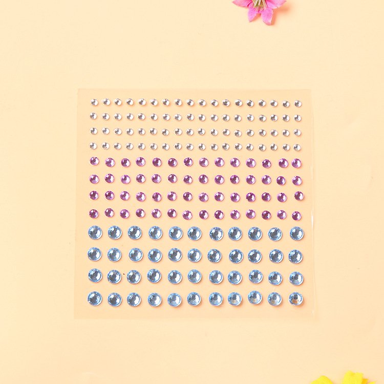 Gems Stickers, Self Adhesive Gems for Bling Rhinestones for Crafts, Jewels Pearl Acrylic Rhinestones Stickers