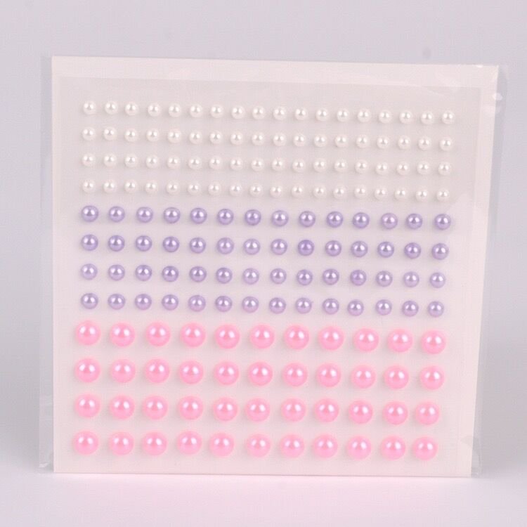 Gems Stickers, Self Adhesive Gems for Bling Rhinestones for Crafts, Jewels Pearl Acrylic Rhinestones Stickers