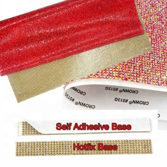 Yan Tuo Crystal AB Self Adhesive Rhinestone Sheets Fabric Sticker For Cowboy Hat Clothing Shoes Craft home decoration