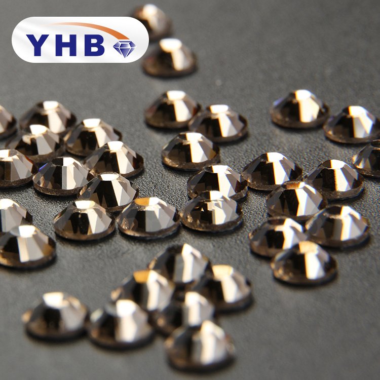 Hotfix glass stone ss3-ss48 crystal AB rhinestones for clothes decoration