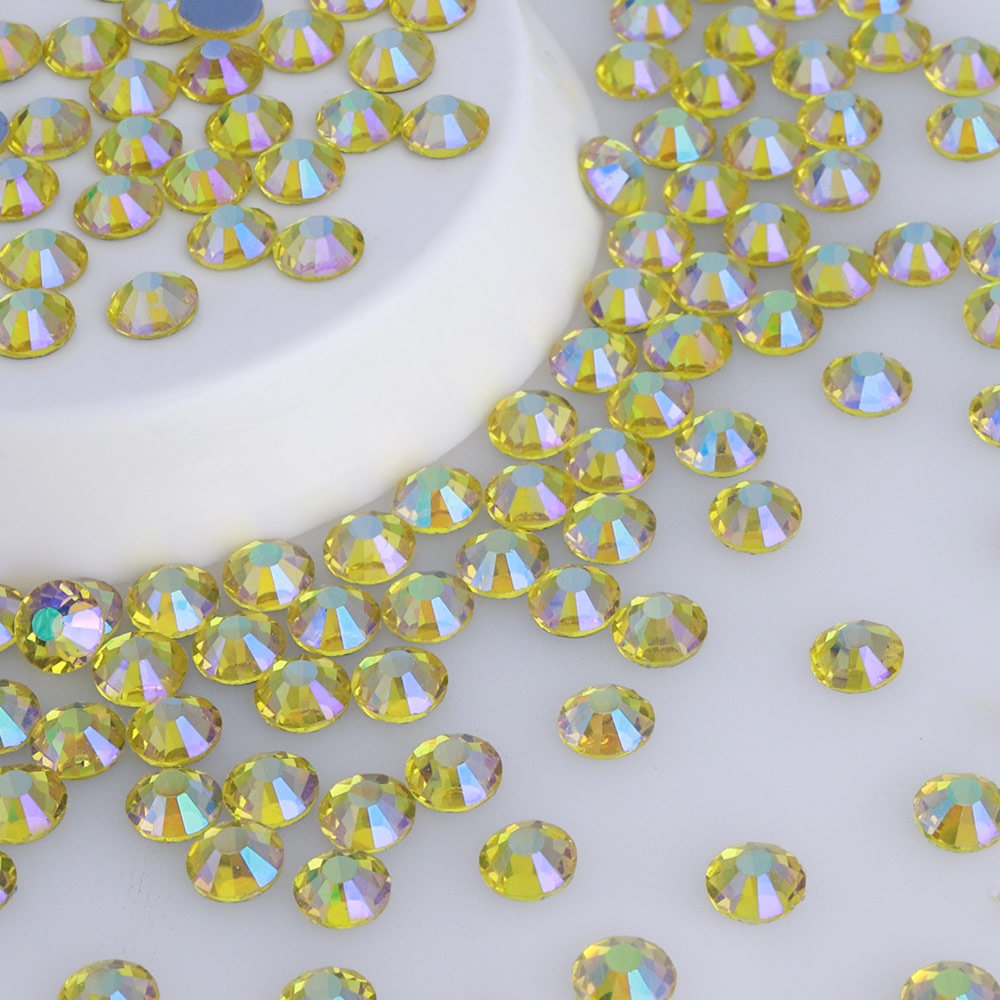 Wholesale SS3-SS50 Flat Back Iron On Rhinestones Hotfix Crystal Transfer Rhinestone For Garment Accessories