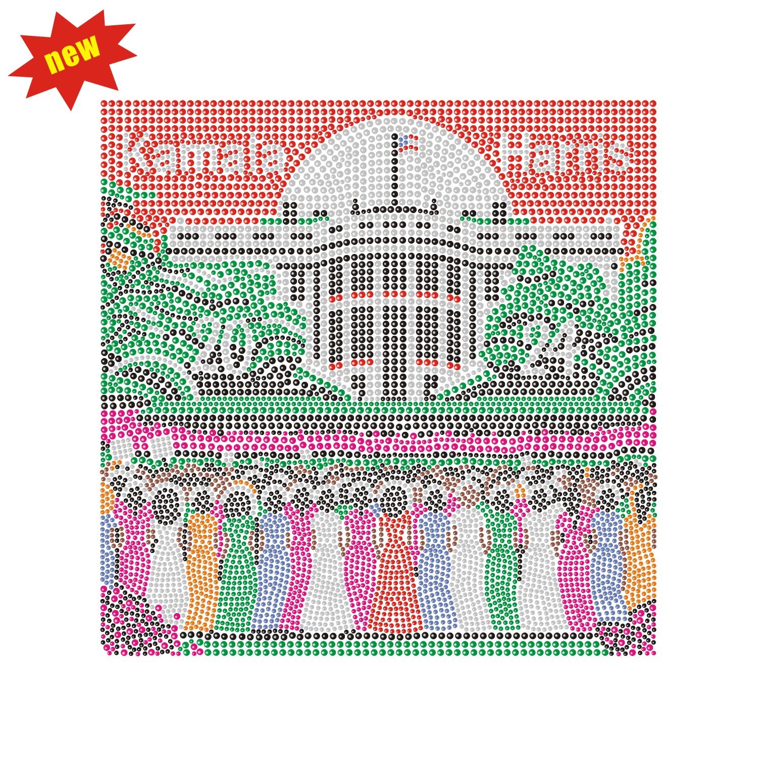 kamala Harris Customized Iron on Rhinestone Heat Transfer Rhinestone Brand Logo Sheet for Pillow and T-shirts