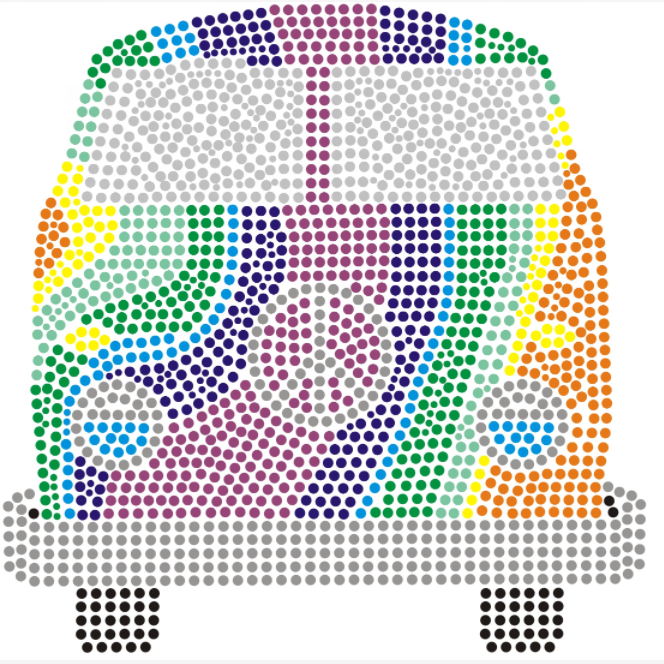 Fashionable Love Rhinestones China high quality heat transfer for clothing wholesale