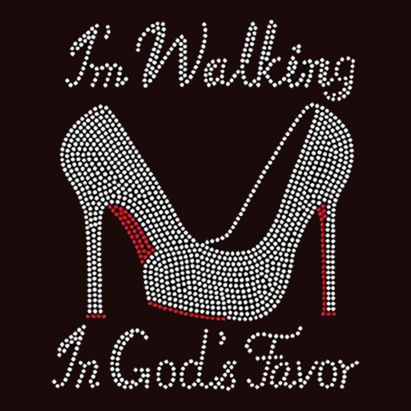 Custom Walking by Faith Hotfix Rhinestone Heat Transfers Wholesale for T-shirts
