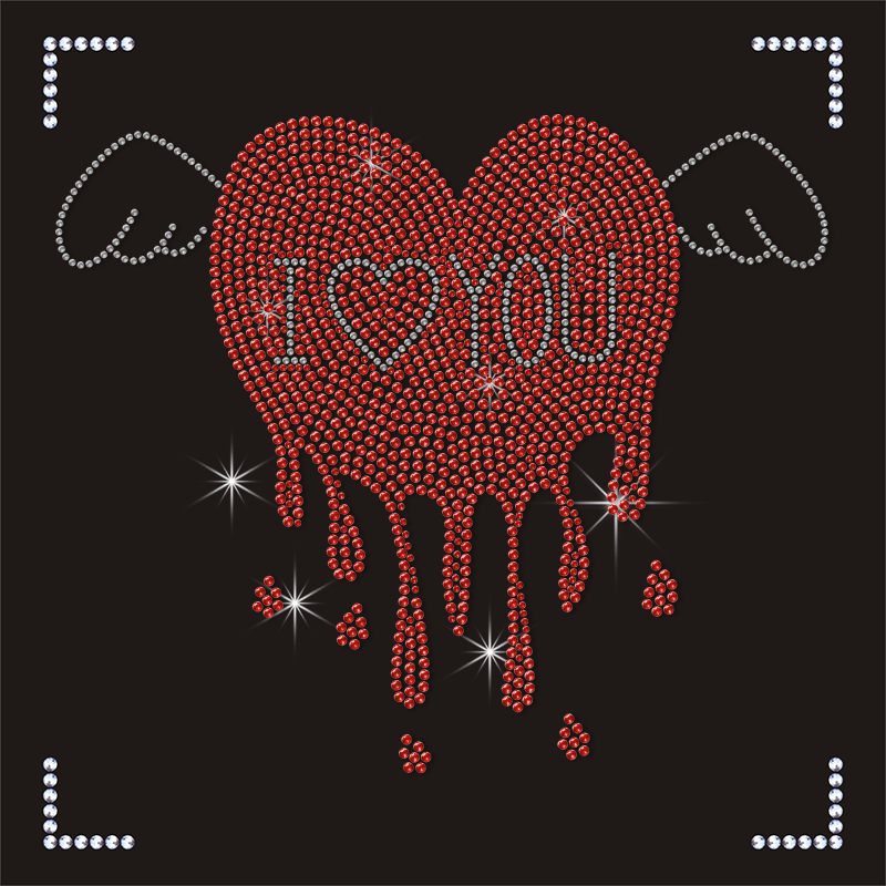 Label Stickers Gold Heat Transfer Vinyl Hot-fix Techniques Rhinestone Letter Transfers 3D for Garments & Nail Art Satin Cotton