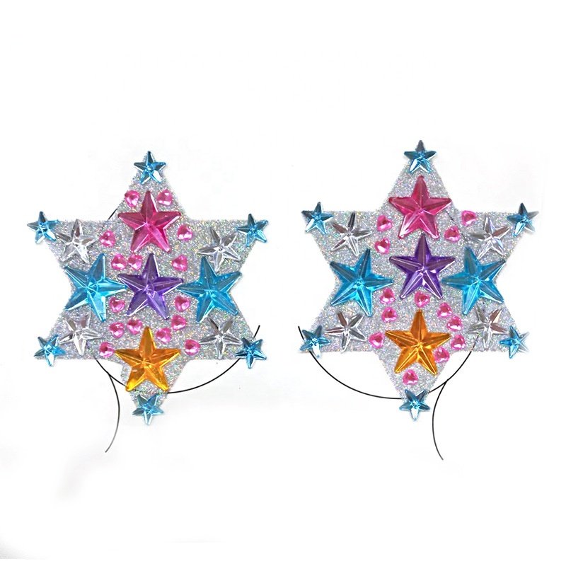 Wholesale Women's Sexy Rhinestone Music Festival Shining Chest Pasties Nipple Covers