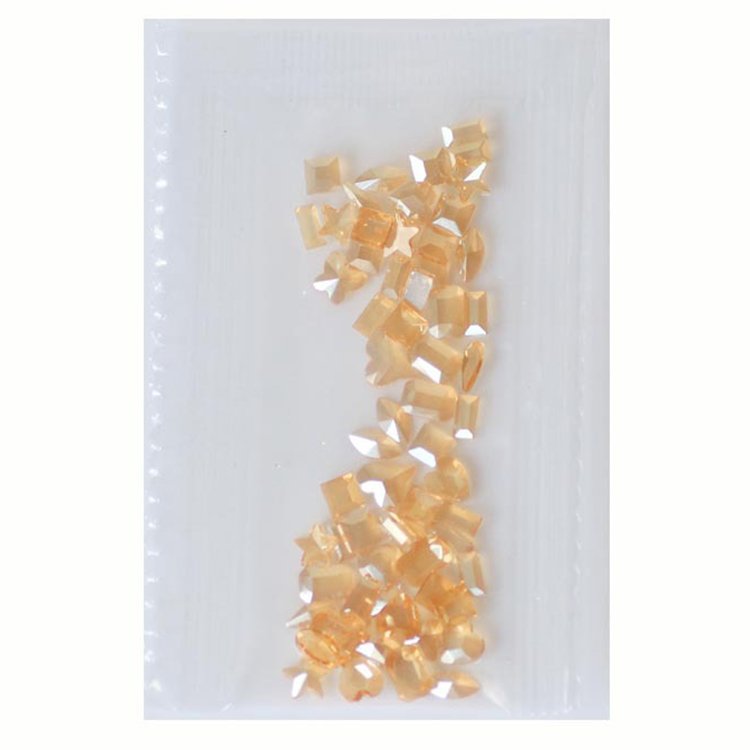 Wholesale rhinestone nail art crystal mix sizes flat diamond for nails