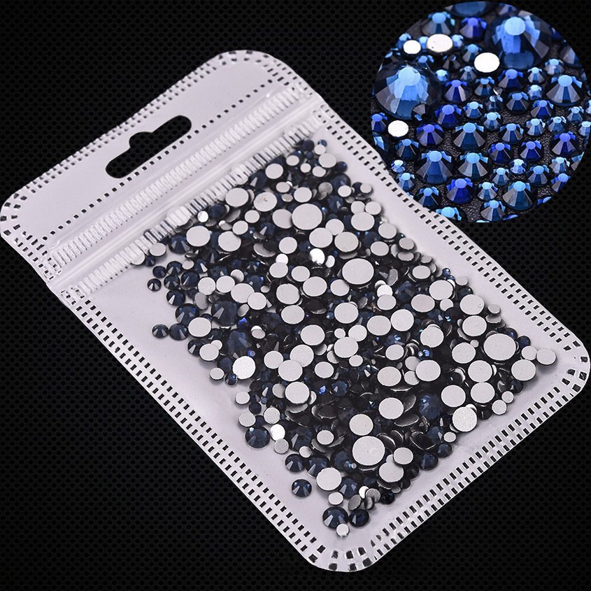 Factory Direct Sale mixed size ss3-ss20 Olivine Strass crystal Glass flatback rhinestones non hotfix For Nail Art DIY Design