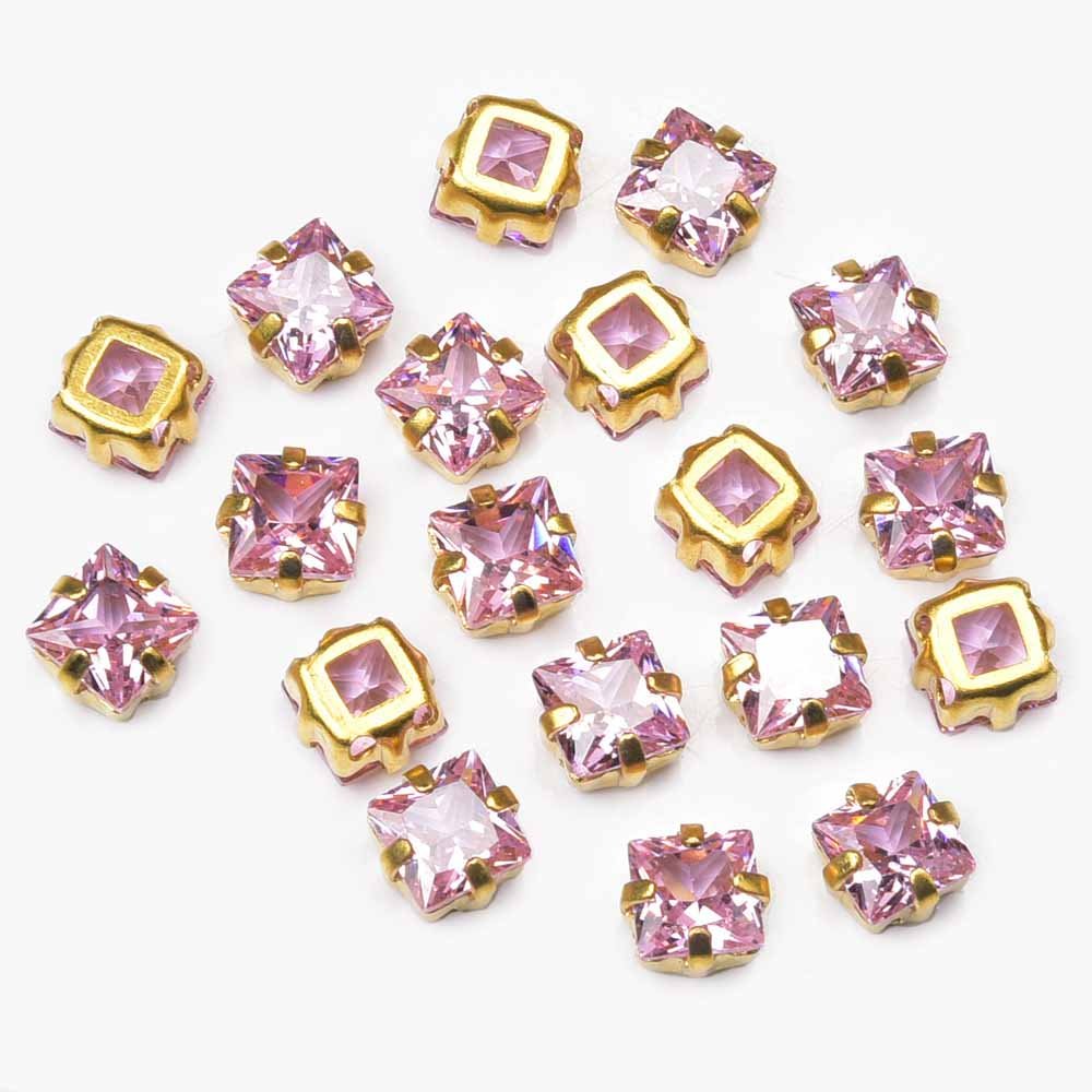 JFS021 Shoes Accessories Handmade Crystal Rhinestone Buckles For Croc Breathable Shoes Decoration Gift