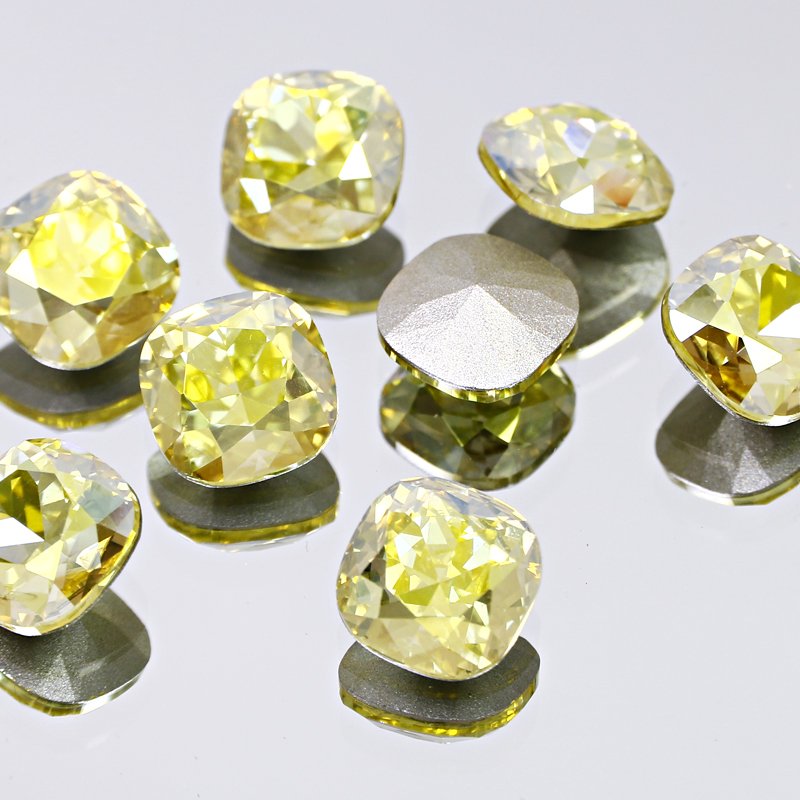 High quality Square fancy stones k9 glass rhinestone wholesale lead-free crystal beads for jewelry pendant diy accessories