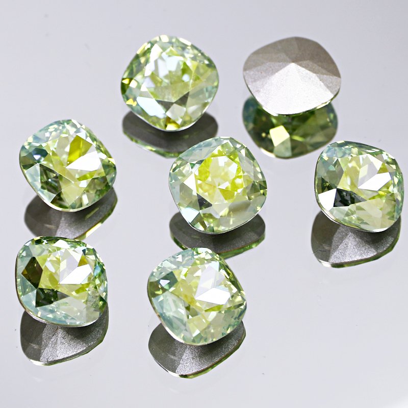 High quality Square fancy stones k9 glass rhinestone wholesale lead-free crystal beads for jewelry pendant diy accessories