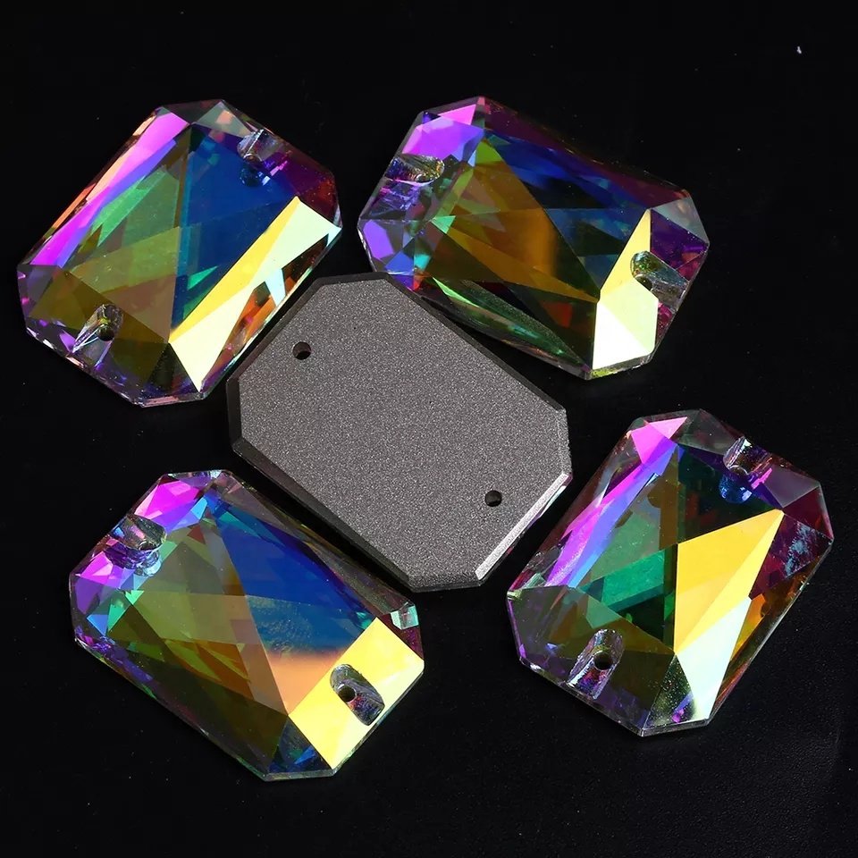 Wholesale Rectangle Rhinestone Sew On Austrian Rhinestone