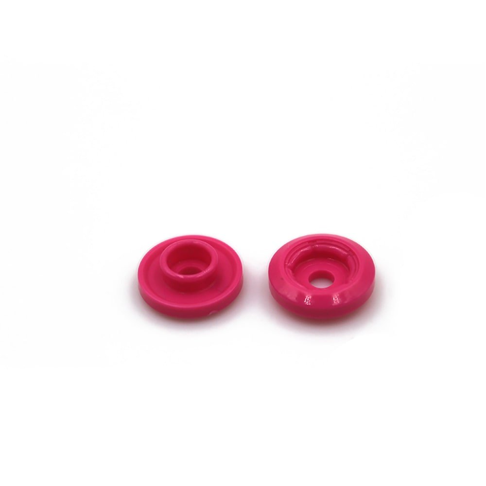 Wholesale Private Label DeepPink T90 HX01 New Style POM Fastener Plastic Snap Button With High Quality Custom