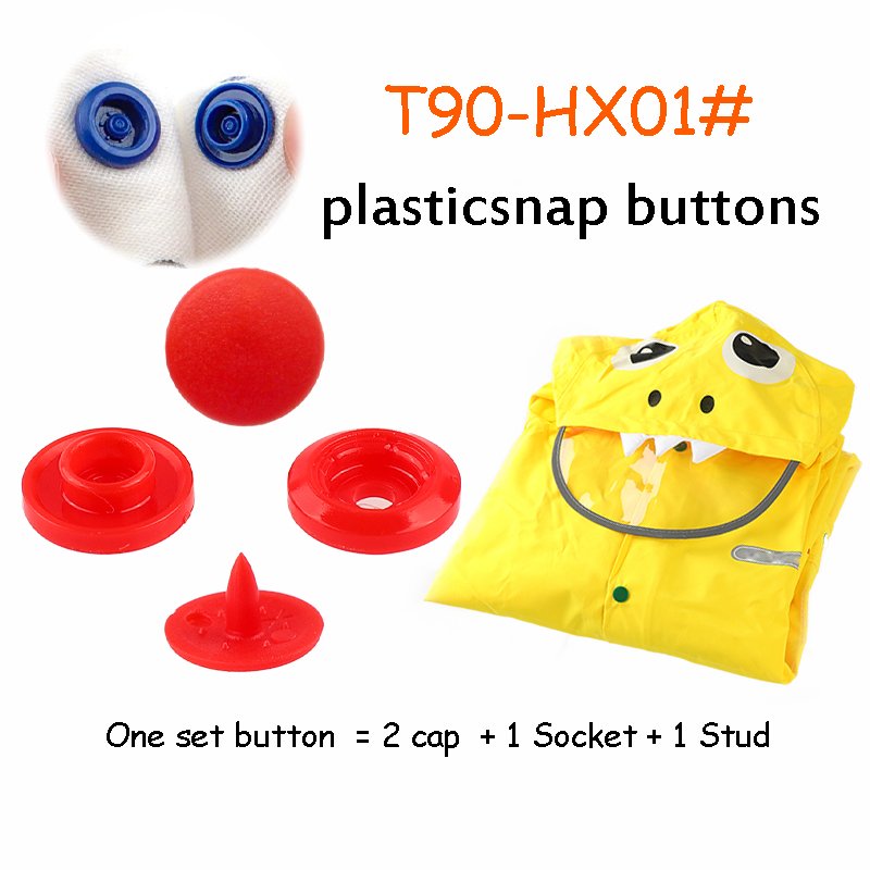 Wholesale Private Label DeepPink T90 HX01 New Style POM Fastener Plastic Snap Button With High Quality Custom