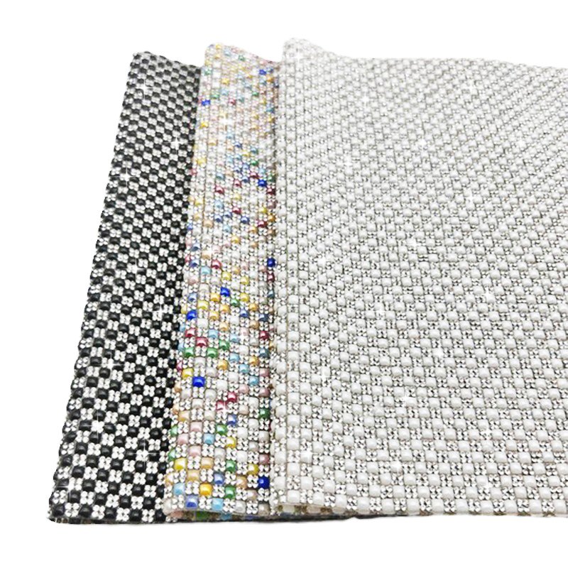 New Design ceramic crystal rhinestone sheet self adhesive diamond sticker costume iron on rhinestone trimming