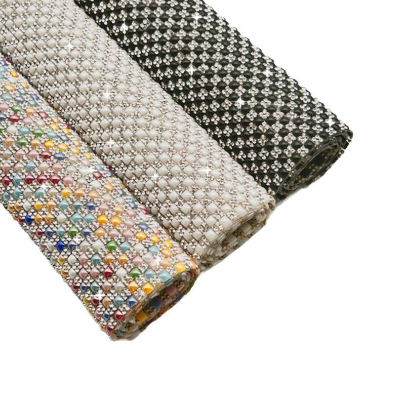 New Design ceramic crystal rhinestone sheet self adhesive diamond sticker costume iron on rhinestone trimming