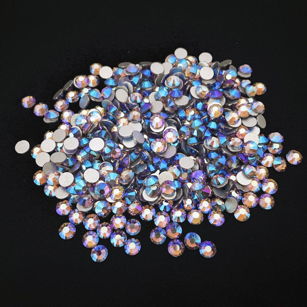 Yantuo ss3-ss30 Lt.Amethyst AB non hot fix rhinestones AB diamonds light purple AB flatback rhinestones For DIY