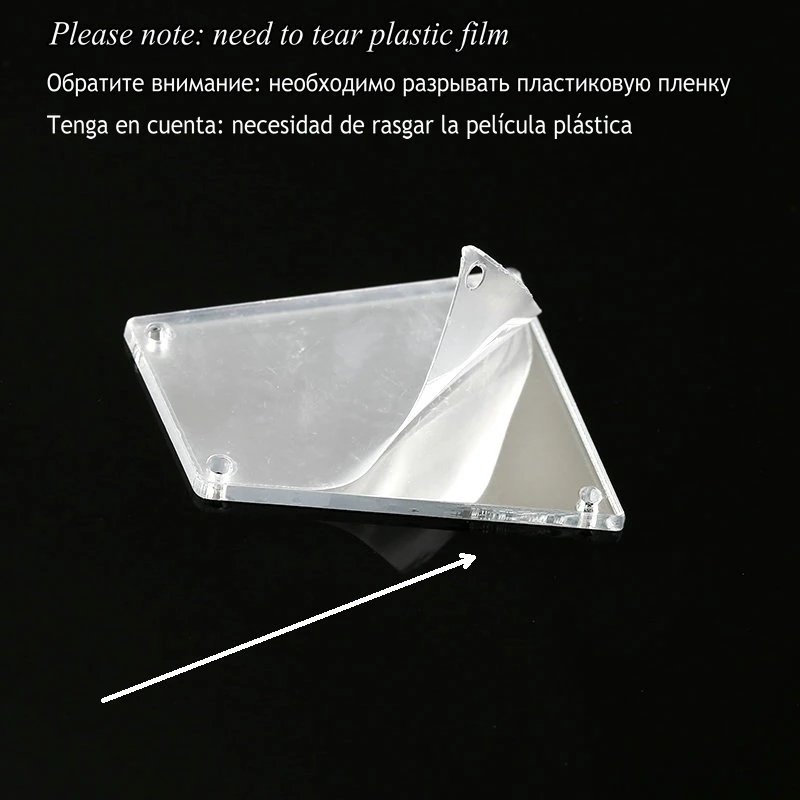 Acrylic Mirror Rhinestones For Needlework Sew On Rhinestones Irregular Acrylic Mirror Sewn Rhinestone Stones Crystal Strass