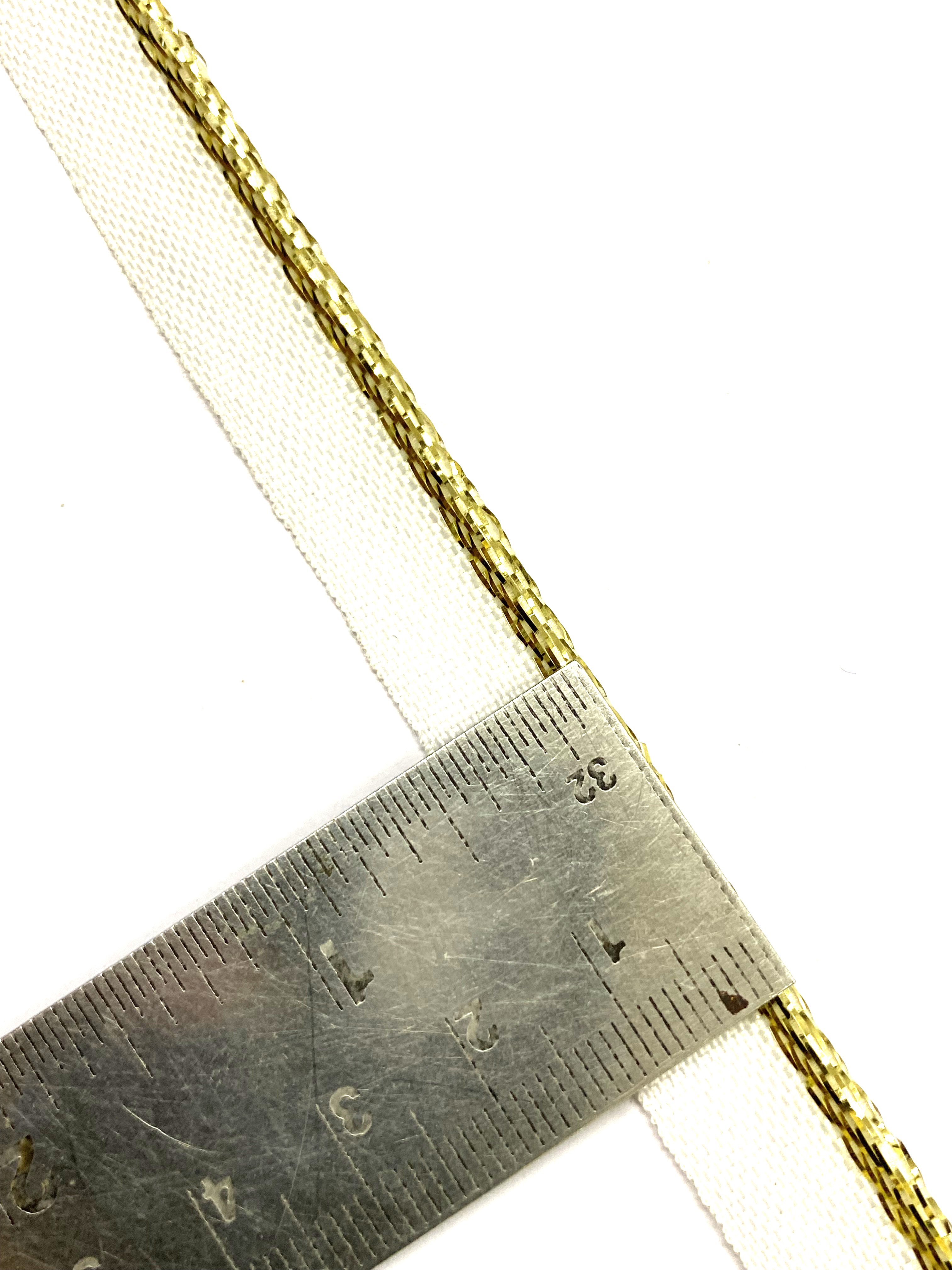 3+7mm Woven Rope Cord in Metallic Gold Piping Embroidered Fabric with Beads & Rhinestones Trimming for Shoes Braids Technique