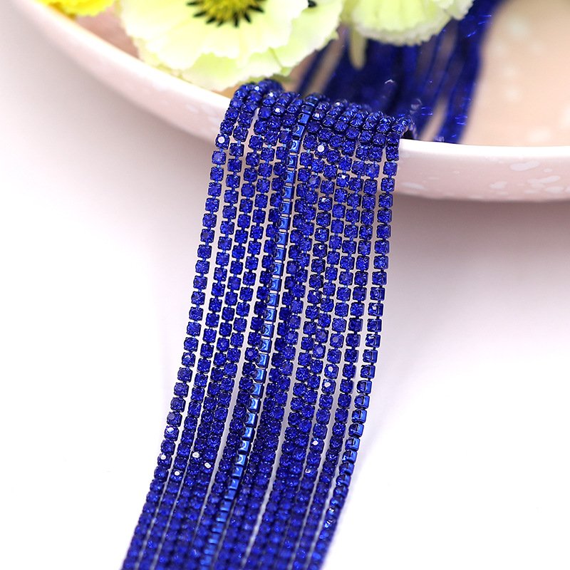 Wholesale High Quality Chain Sew On Trimming Rhinestone Cup Chain For Garment DIY