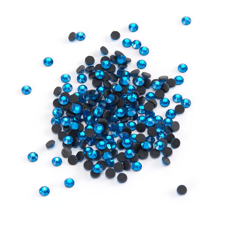 Wholesale Capri blue Bling Crystal Diamond Rhinestone for Purse