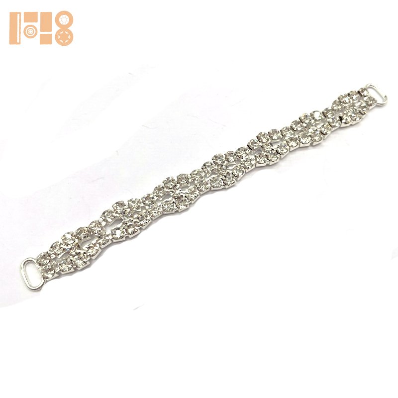 Various style top/ hip bikini connectors crystal rhinestone for Swimming Wear Bikini Connector Headband Connector