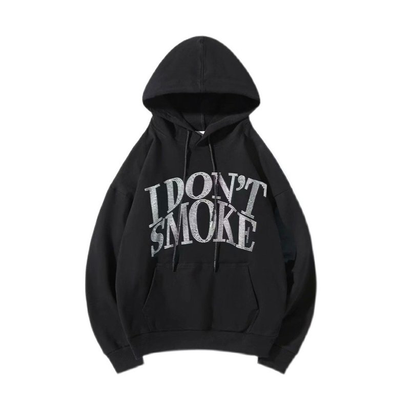 Free sample factory Large skull logo thermal transfer heat rhinestone design for hoodies