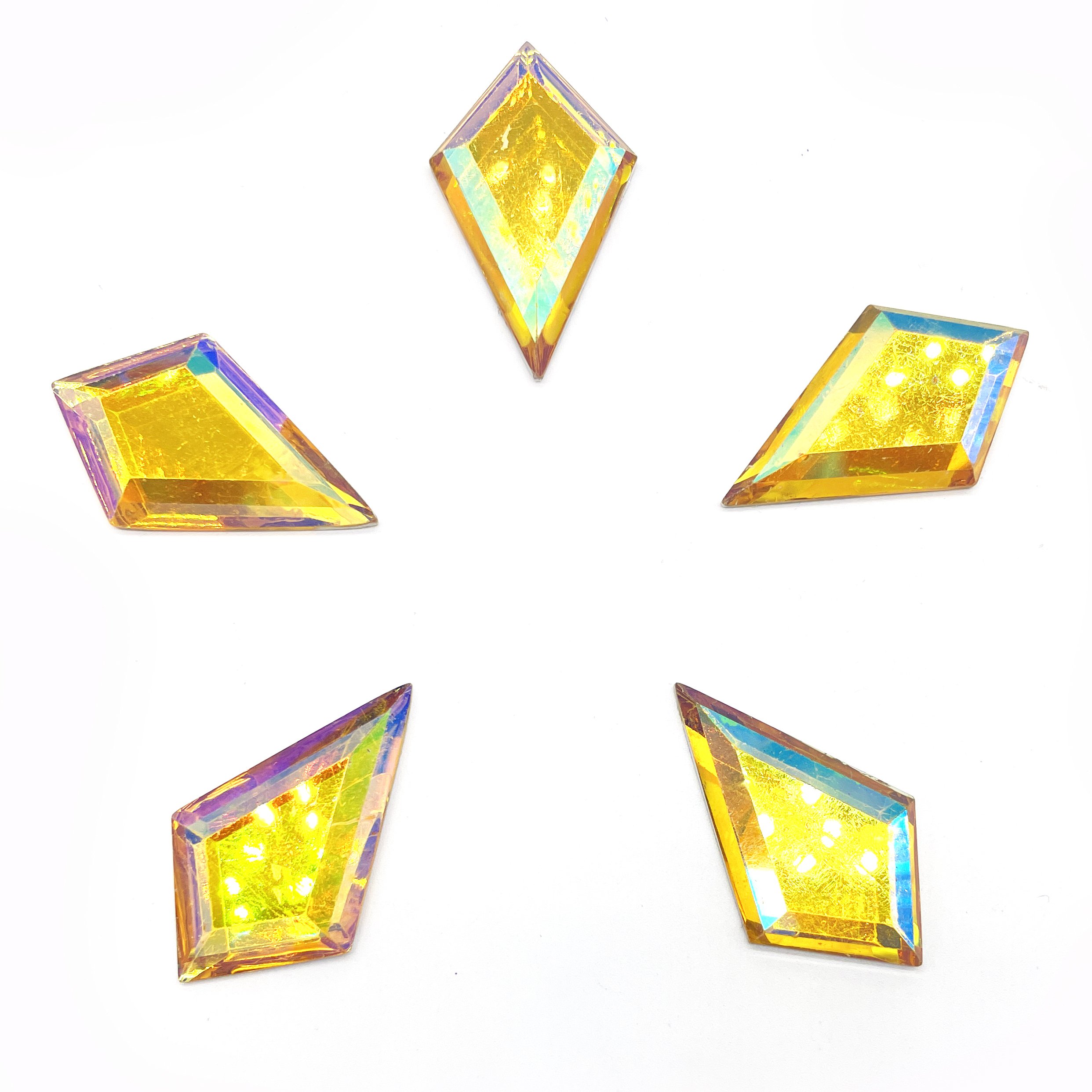 Factory Wholesale Shinning Resin Stone Rhinestones Various Colors and Shapes for Carnival Costume Decor Flatback Style