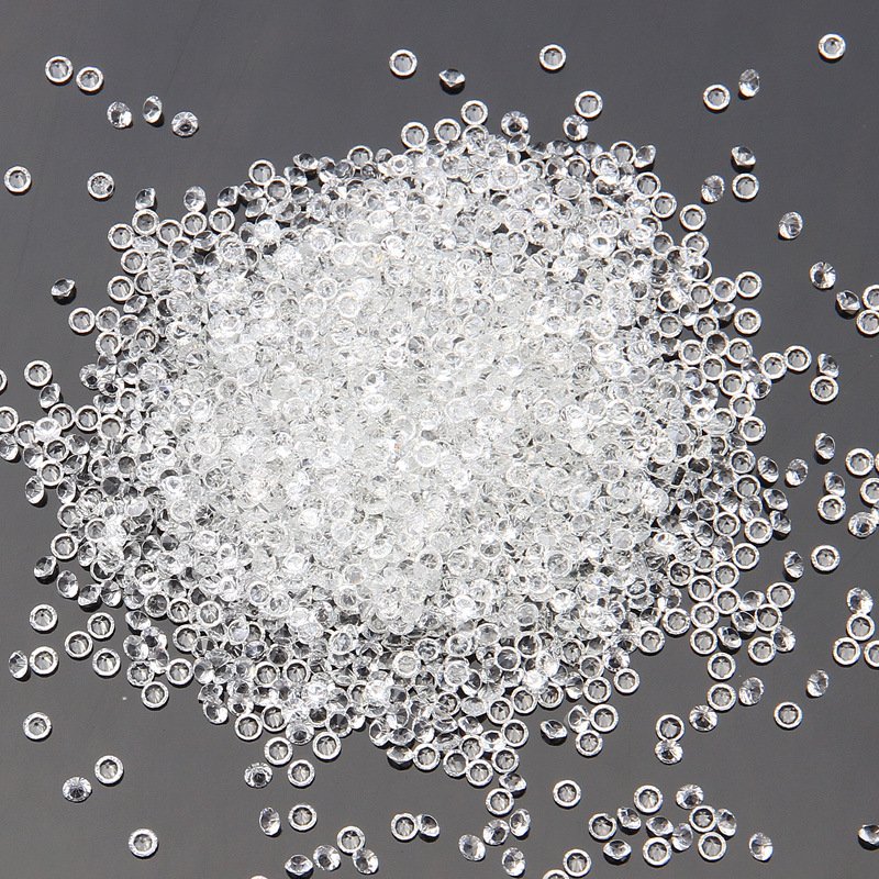 High Quality Bulk Rhinestone Transparent Glass Resin Rhinestone Jewelry Accessories
