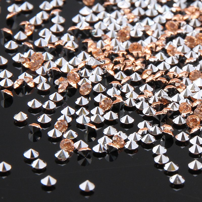 High Quality Bulk Rhinestone Transparent Glass Resin Rhinestone Jewelry Accessories